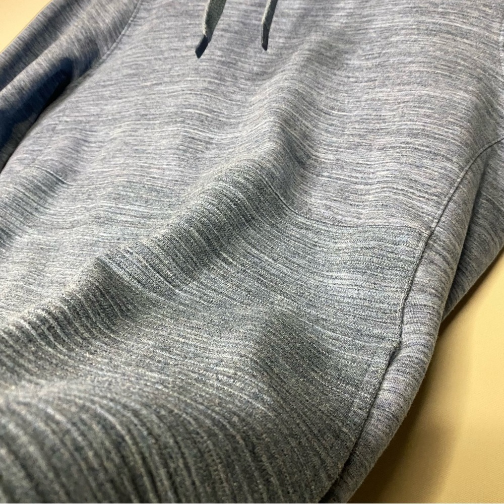 L.L Bean Women heather light blue cowl neck pullover size small petite - Picture 5 of 9